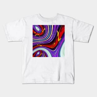 Purple and red Kids T-Shirt